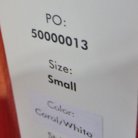 RAMPAGE ROMPER CORAL SIZE SMALL EMBROIDERED - Picture 9 of 11